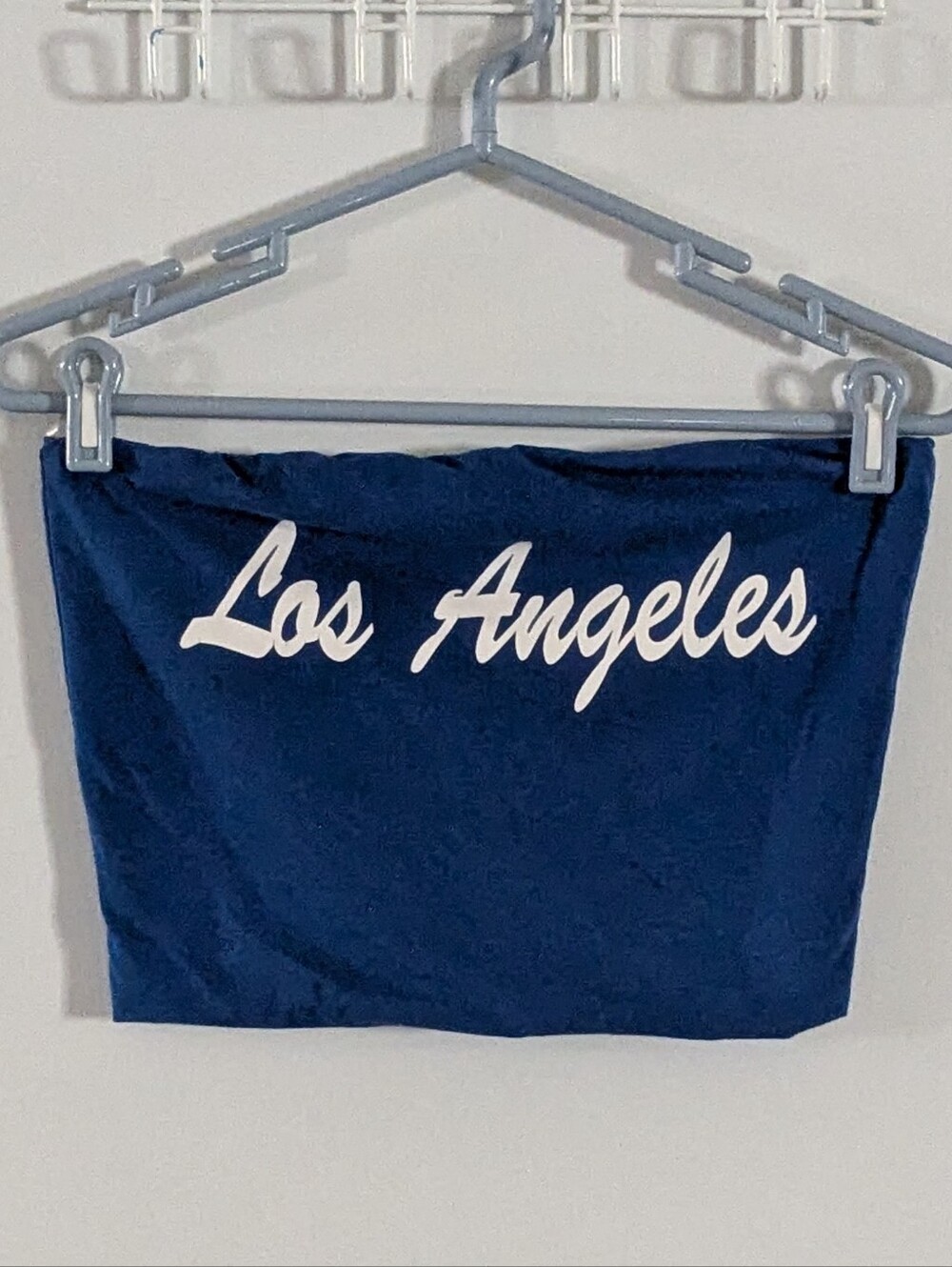 Better Be Blue Graphic Tube Top Lg